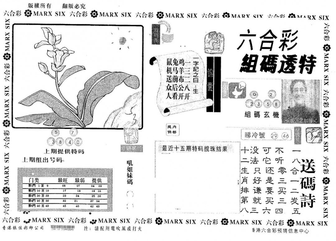 六合彩117期组码透特(黑白)