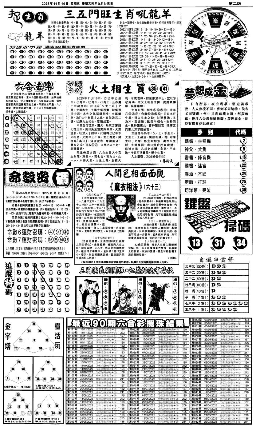 六合彩122期新报跑狗4(黑白)