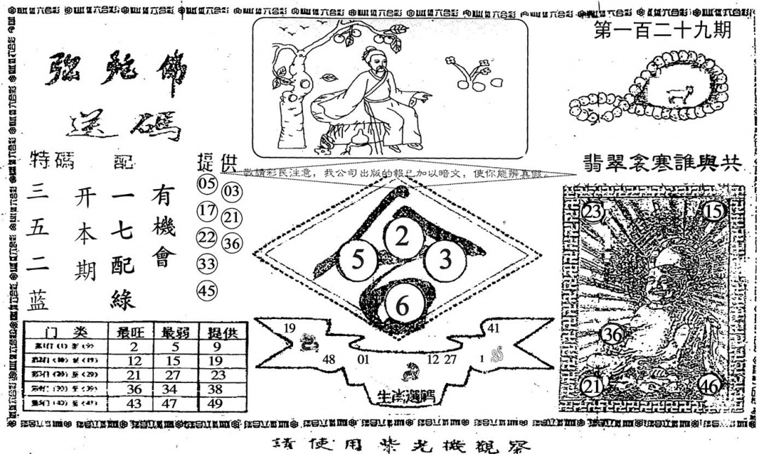 六合彩129期老弥驼?(黑白)