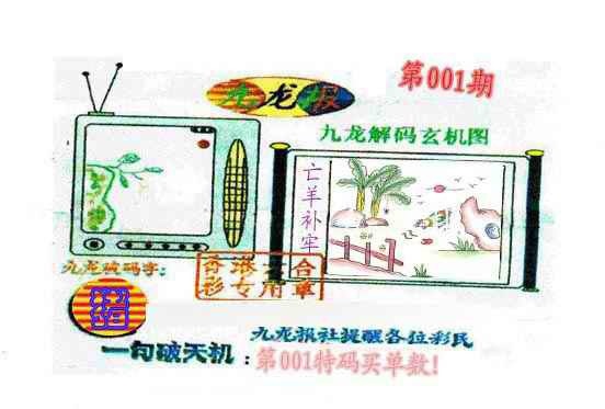 六合彩001期九龙报