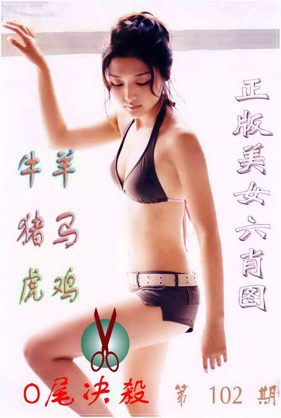 六合彩102期美女六肖图B