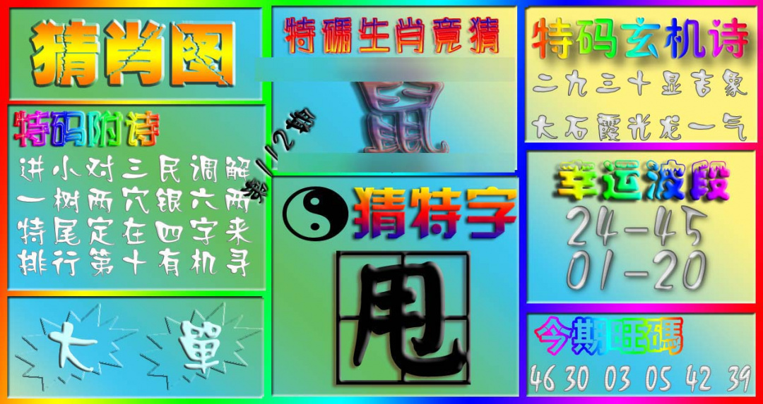 六合彩112期香港赛马会猜肖图
