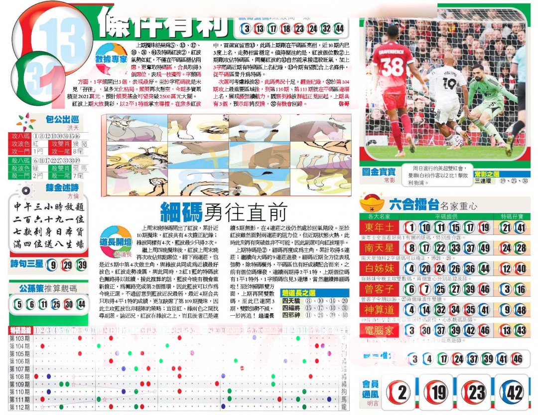 六合彩113期香港商报B