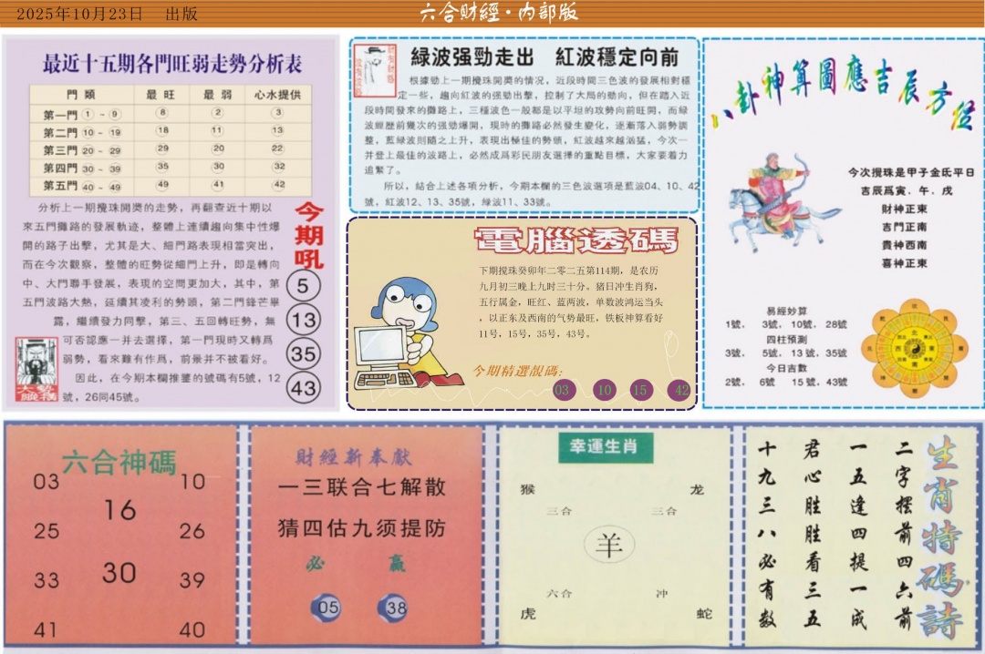 六合彩114期六合财经B