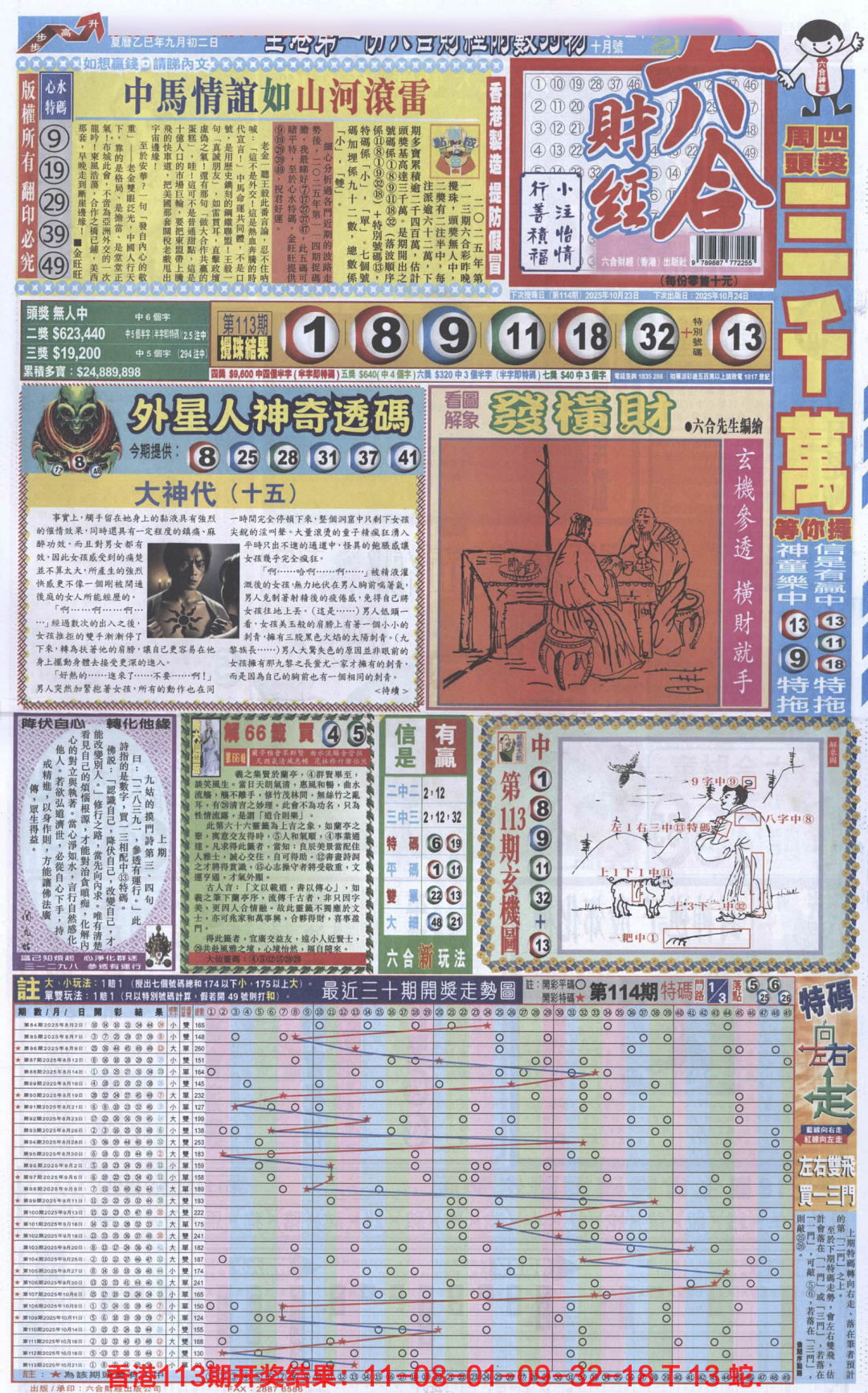 六合彩114期六合财经A加大版