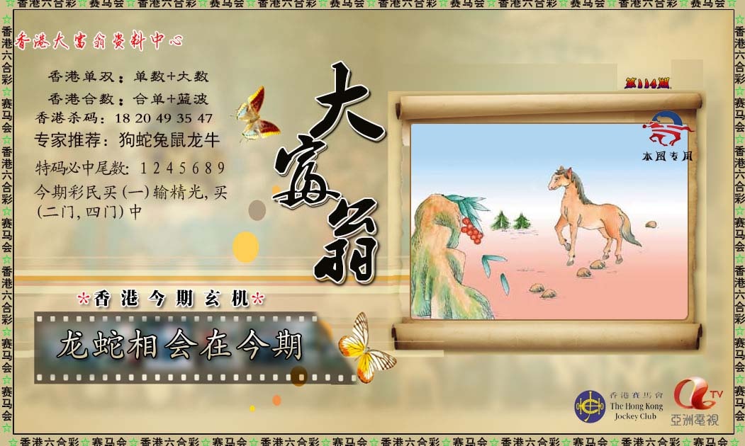 六合彩114期新大富翁