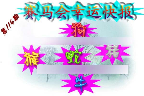 六合彩114期赛马会幸运快报