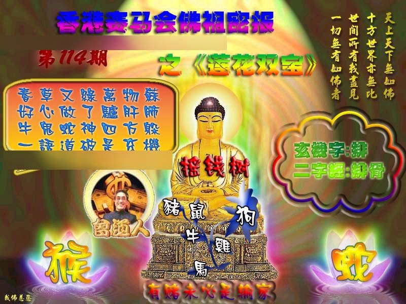 六合彩114期佛祖救世绝密报