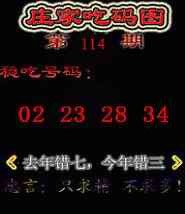 六合彩114期庄家吃码图