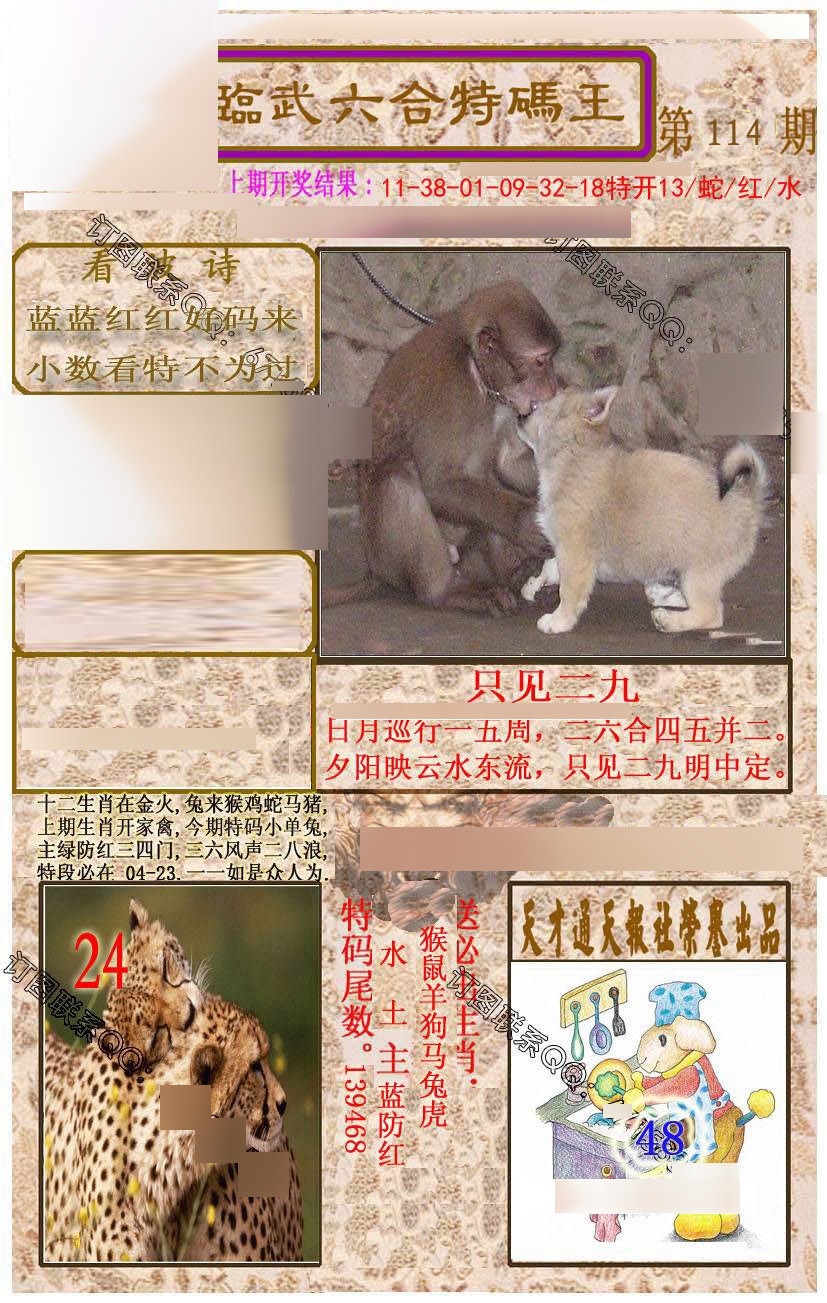 六合彩114期临武六合特码王