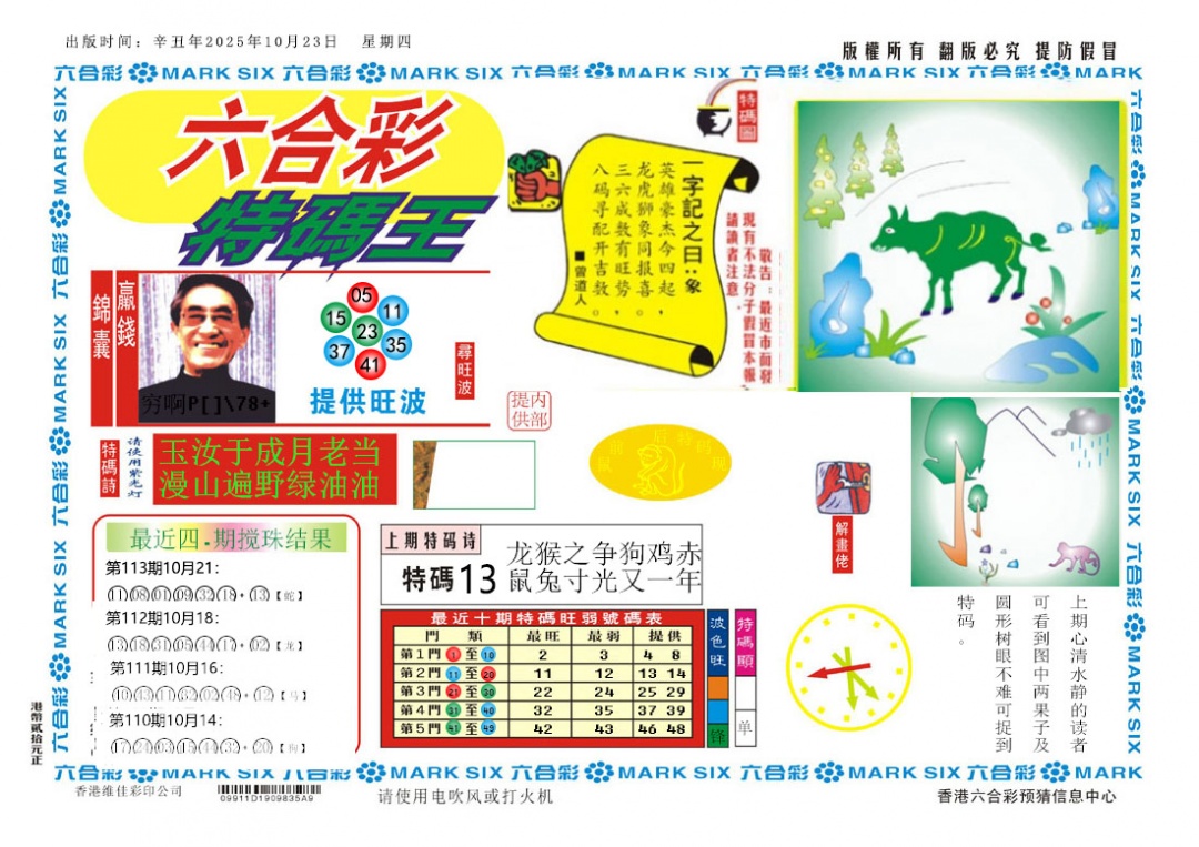 六合彩114期新特码王