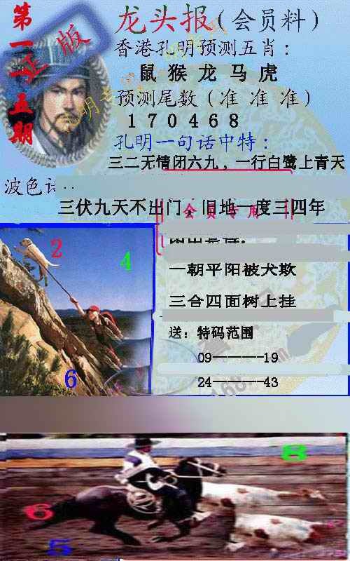 六合彩115期龙头报