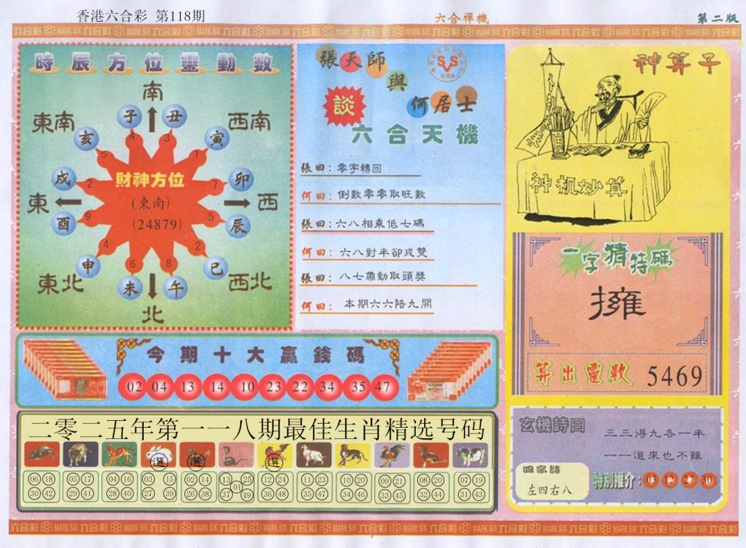六合彩118期六合禅机B