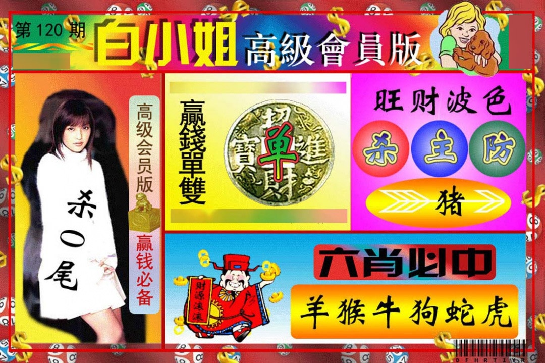 六合彩120期白小姐高级会员版