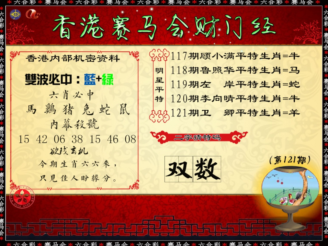 六合彩121期财门经
