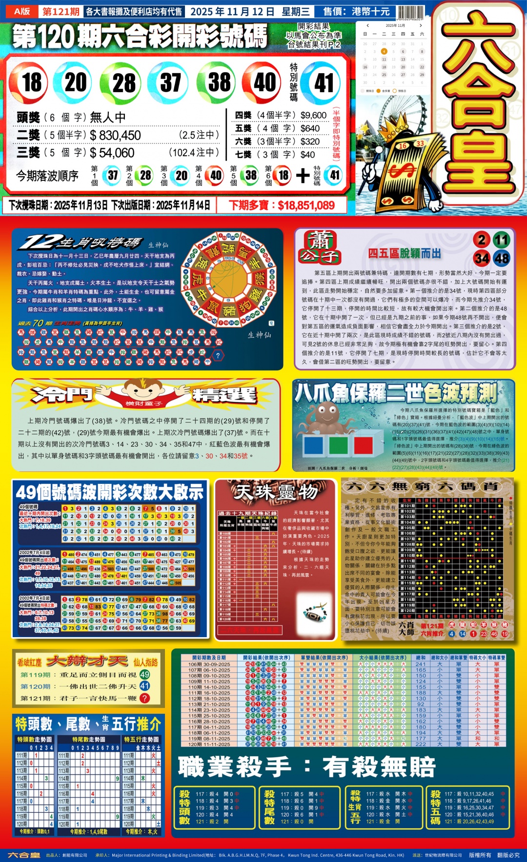 六合彩121期六合皇A