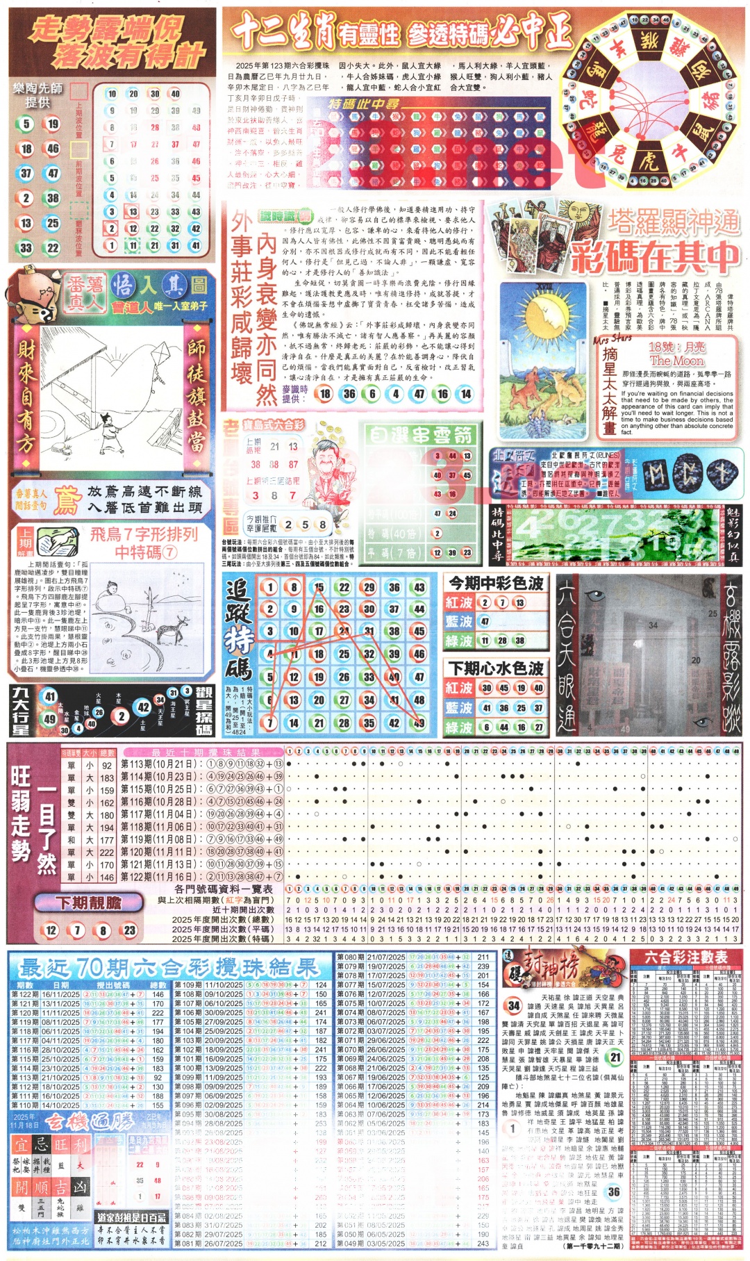 六合彩123期新报玄机(港版)C