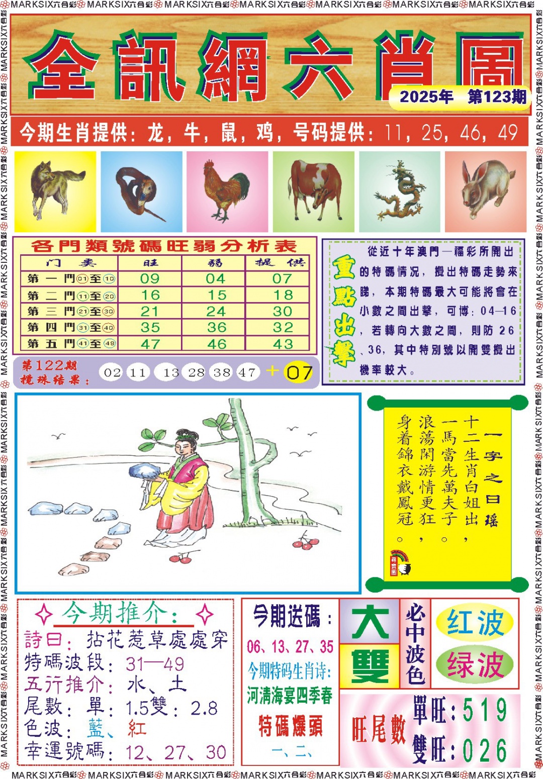 六合彩123期全讯网六肖图记录