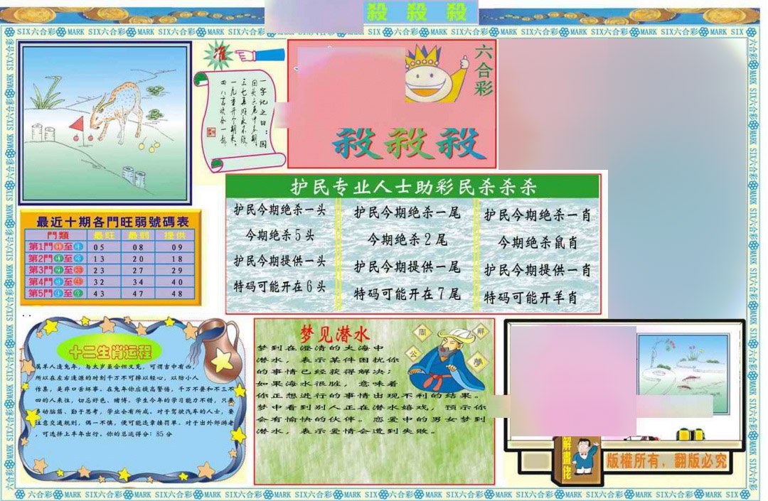 六合彩124期马经杀杀杀A(新图推荐)