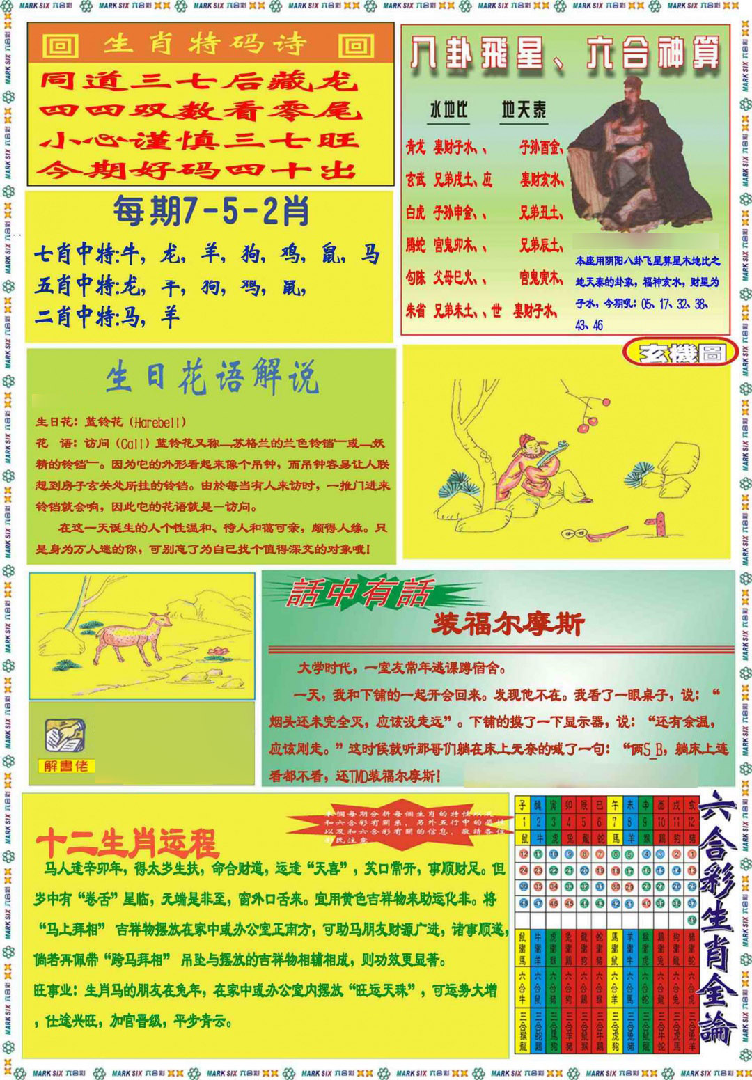 六合彩125期马经B(新图推荐)