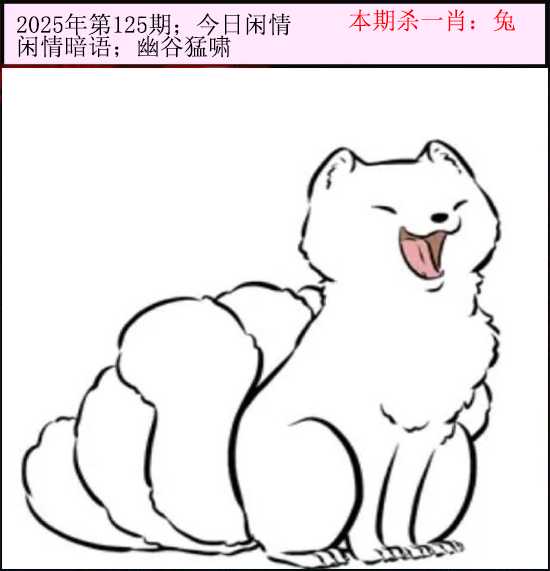 六合彩125期今日闲情