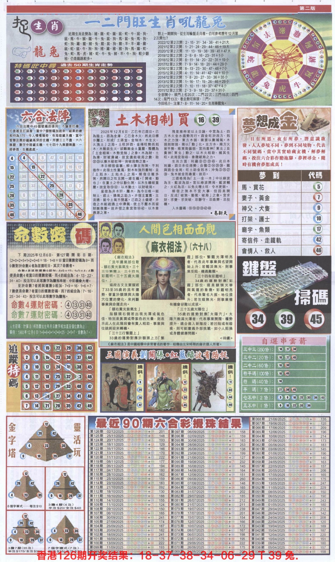 六合彩127期新报跑狗B