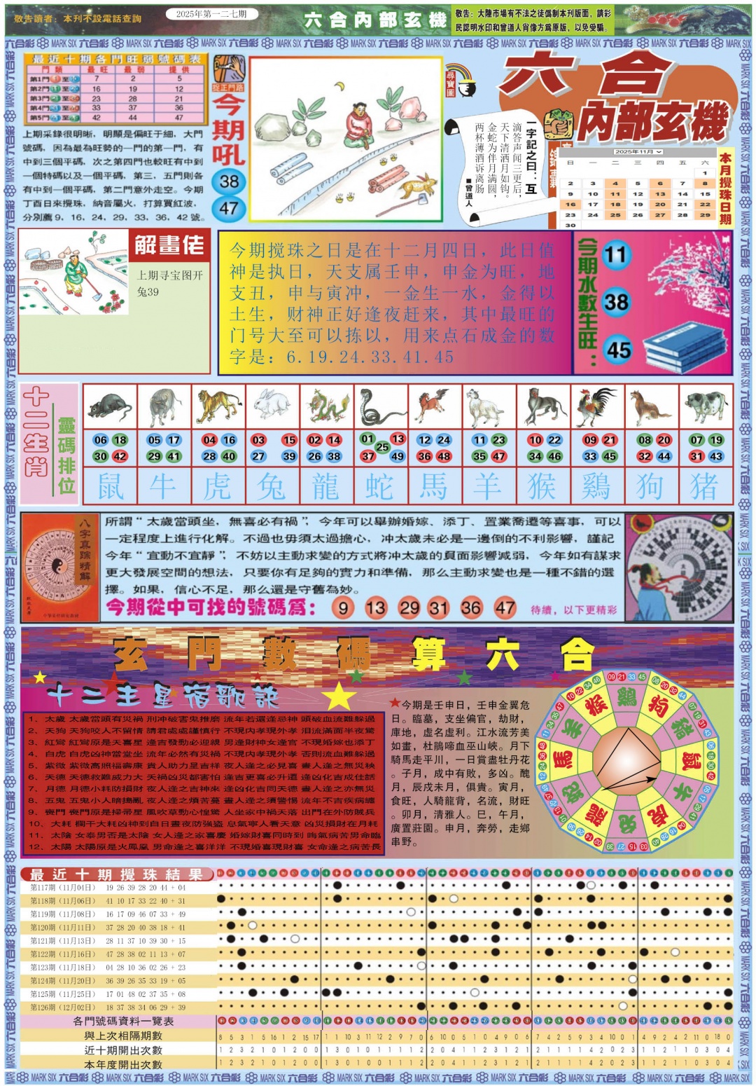 六合彩127期六合内部玄机A