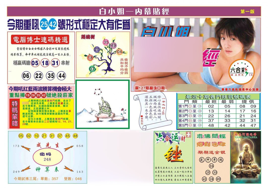 六合彩127期香港内幕赌经(新图)