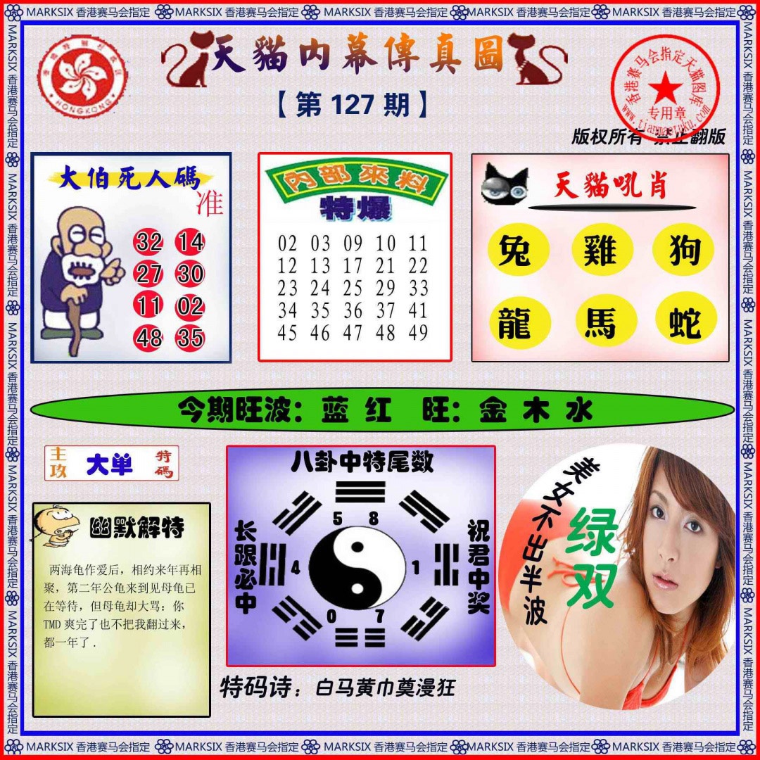 六合彩127期内幕传真图