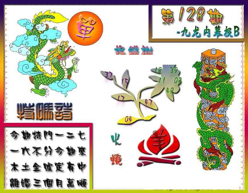 六合彩128期九龙内幕特肖图a