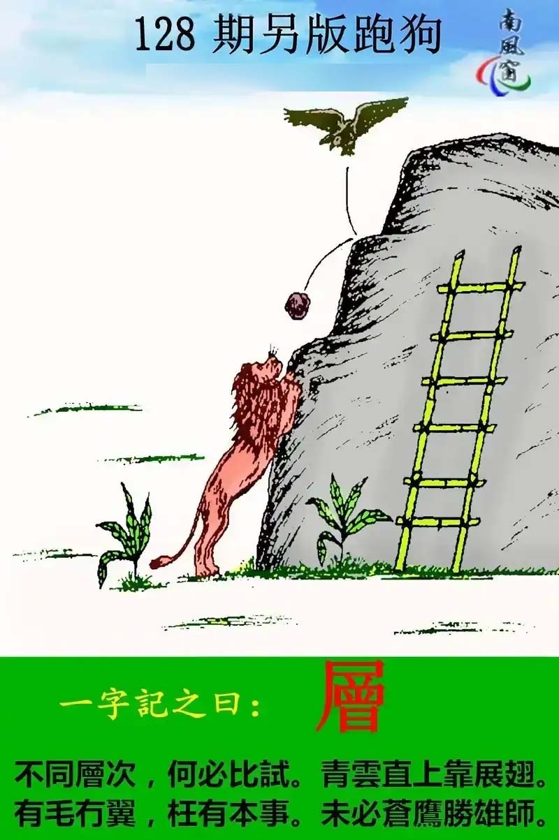 六合彩128期另版跑狗