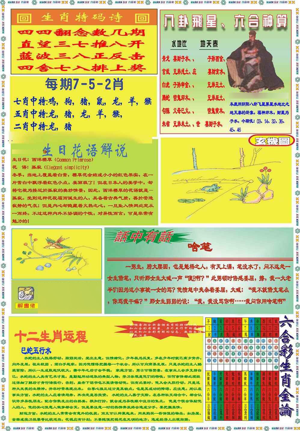 六合彩129期马经B(新图推荐)