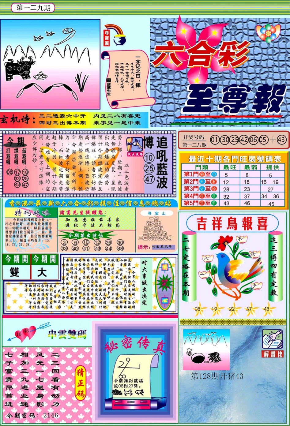 六合彩129期六合至尊