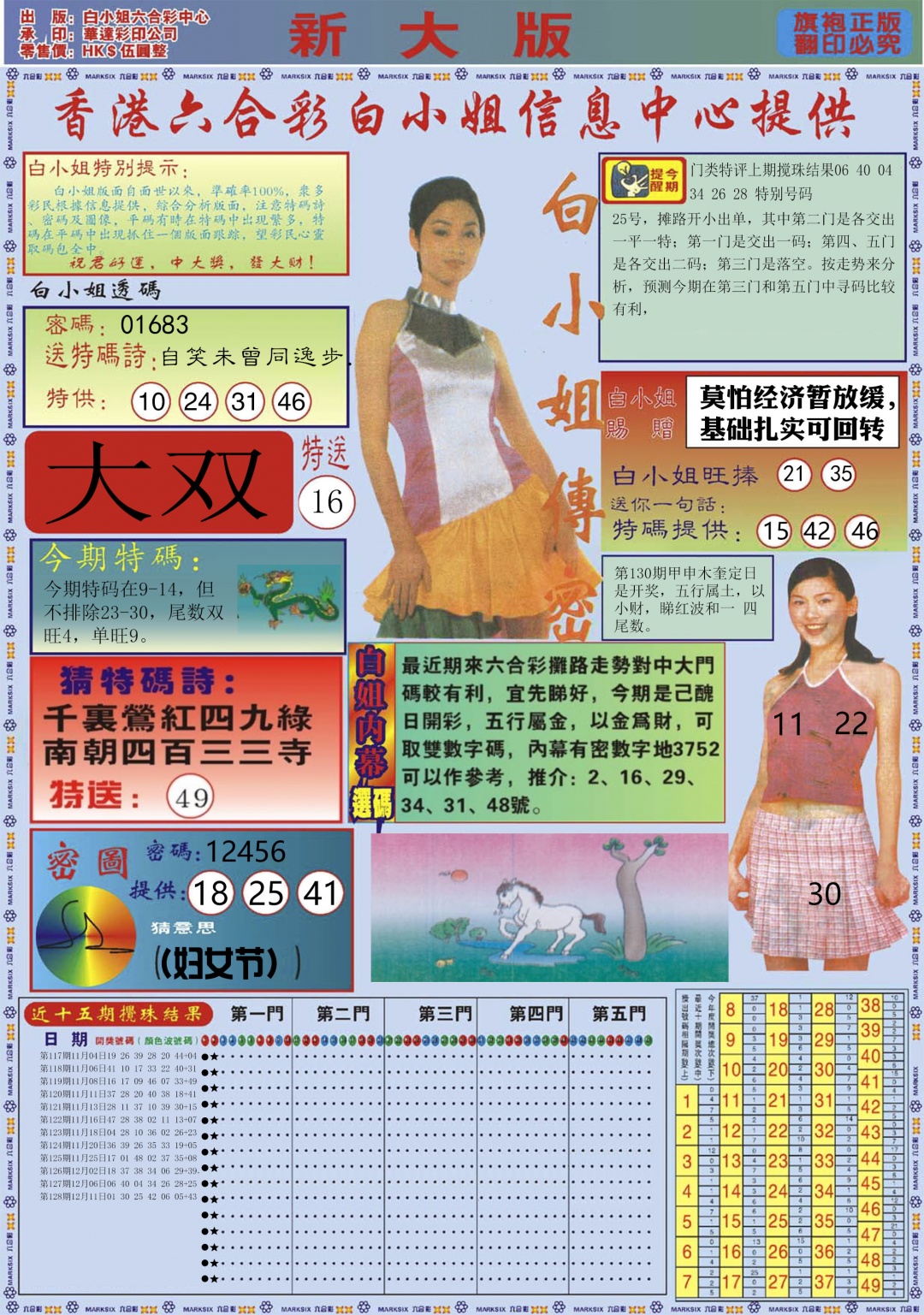 六合彩130期白小姐祺袍A加大版