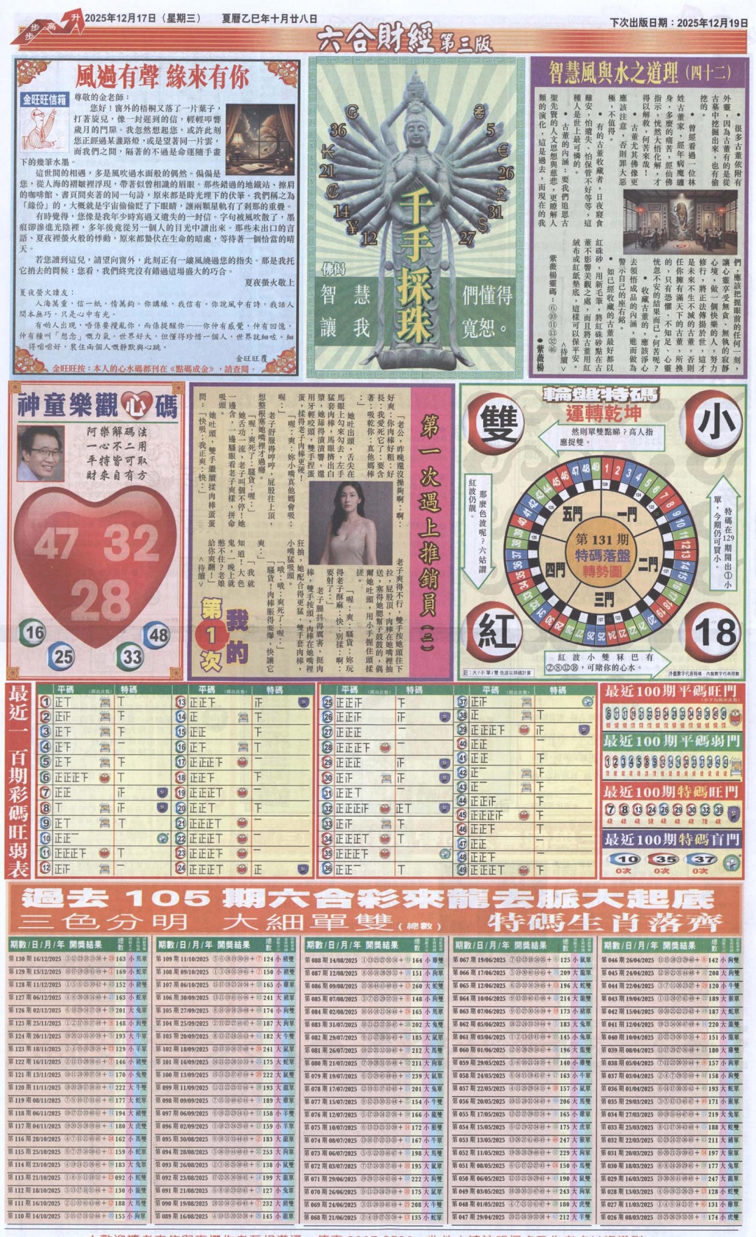 六合彩131期六合财经C加大版