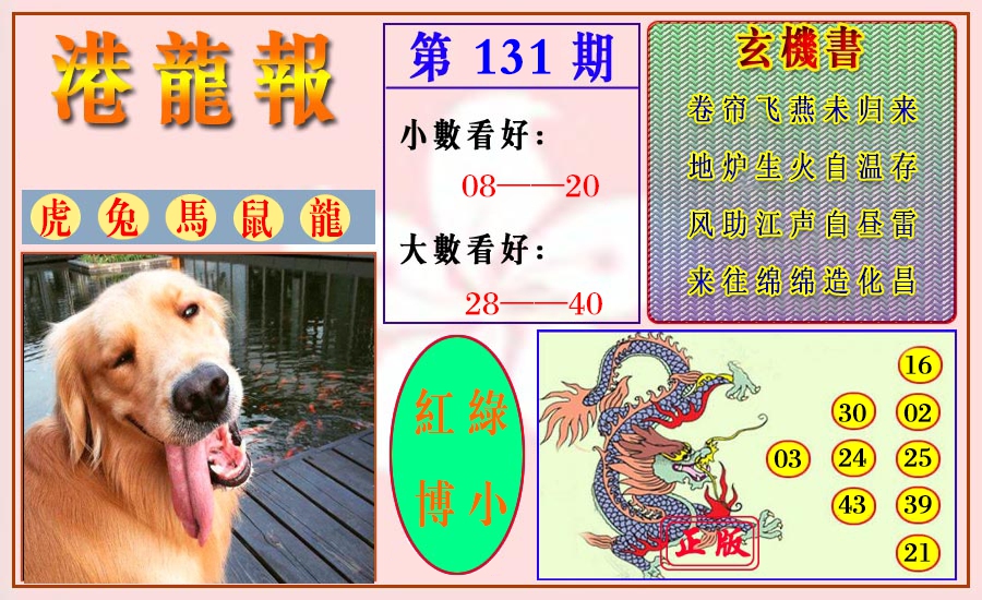 六合彩131期港龙报