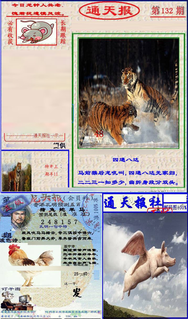 六合彩132期实力通天报