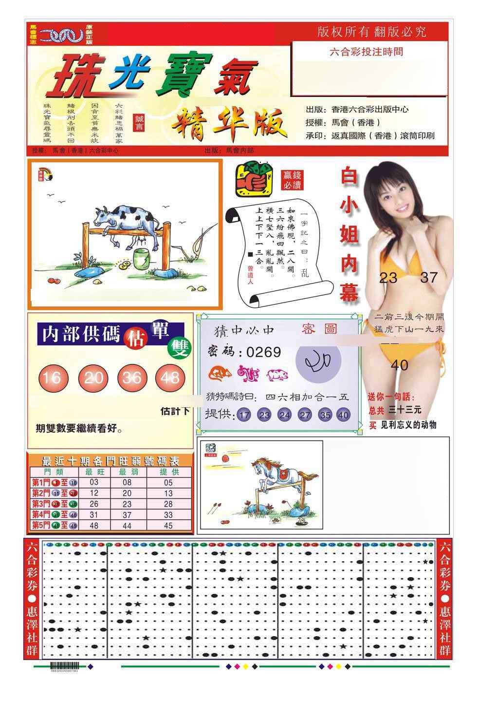 六合彩132期珠光宝气A（新图）