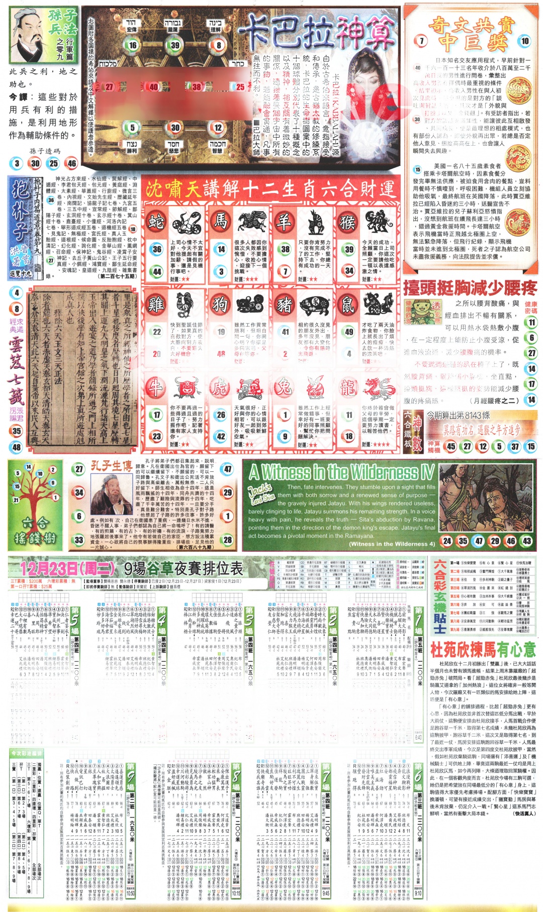 六合彩133期新报玄机(港版)D