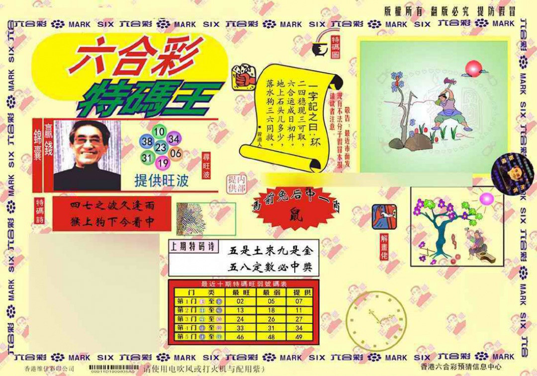 六合彩134期心水特码(信封)