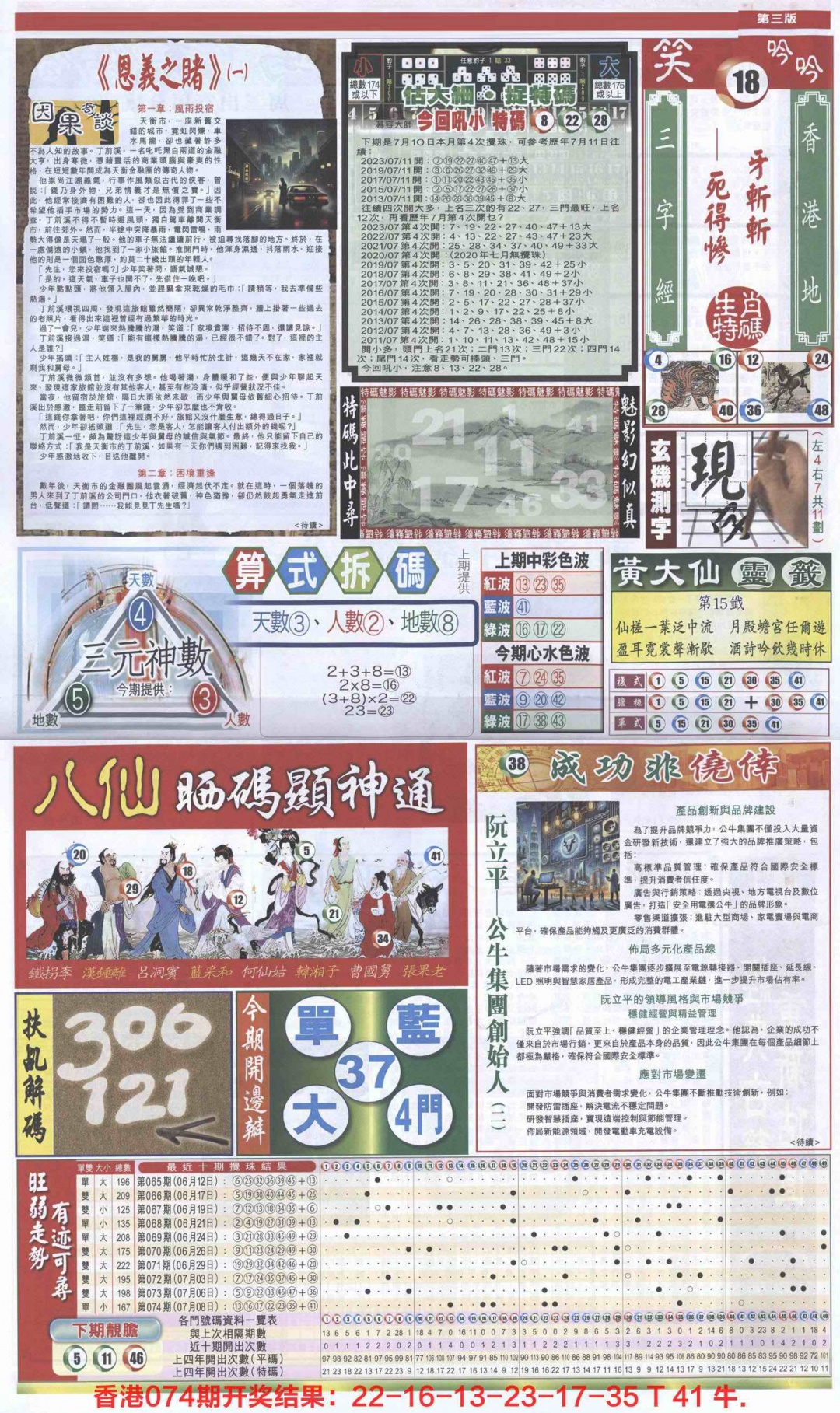 六合彩075期新报跑狗-1(正面)