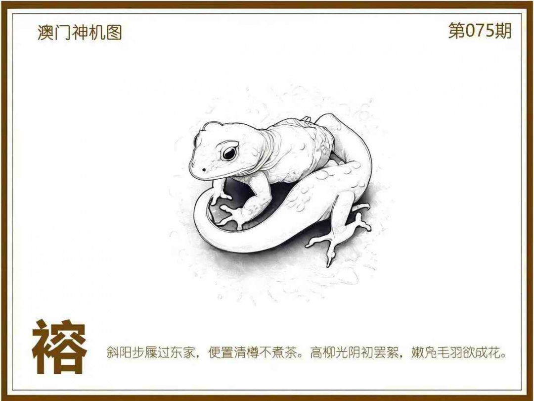 六合彩075期澳门神机图