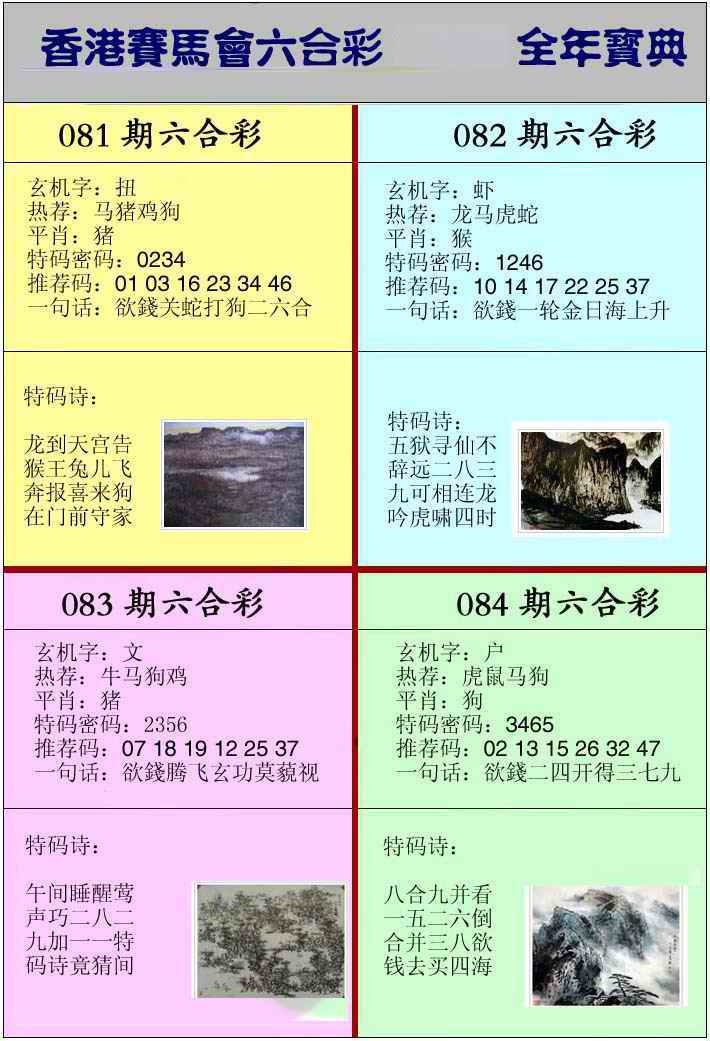 六合彩082期香港挂牌宝典