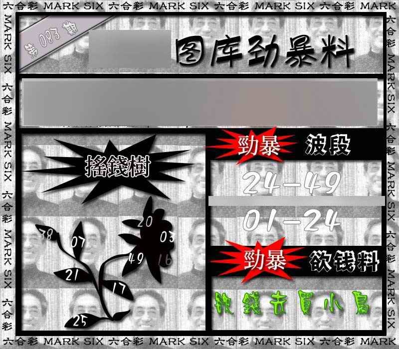 六合彩083期劲暴来料{正版}