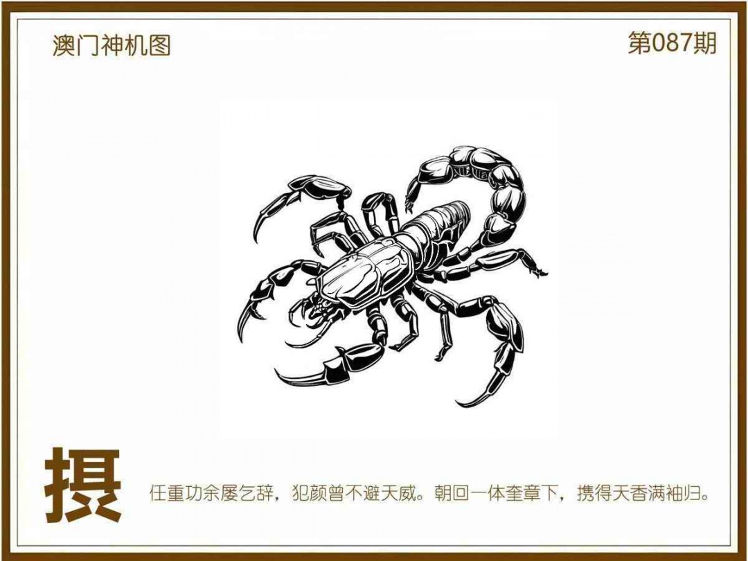 六合彩087期澳门神机图