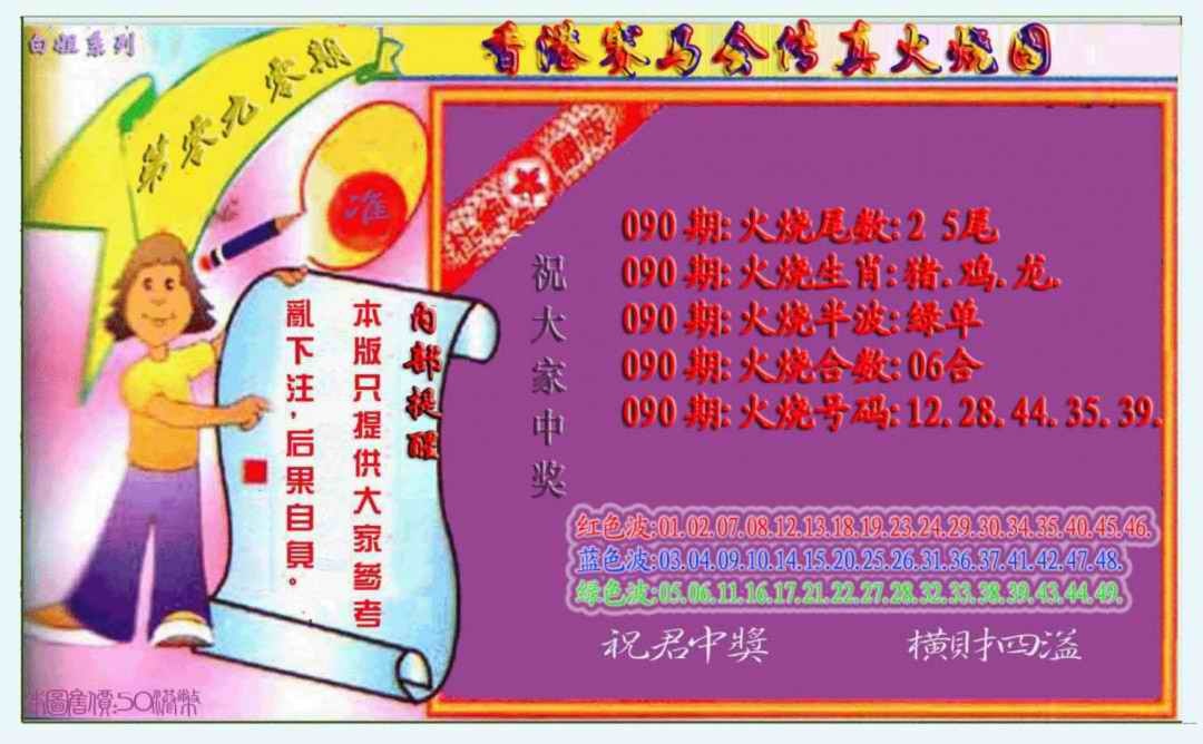 六合彩090期火烧图（新）