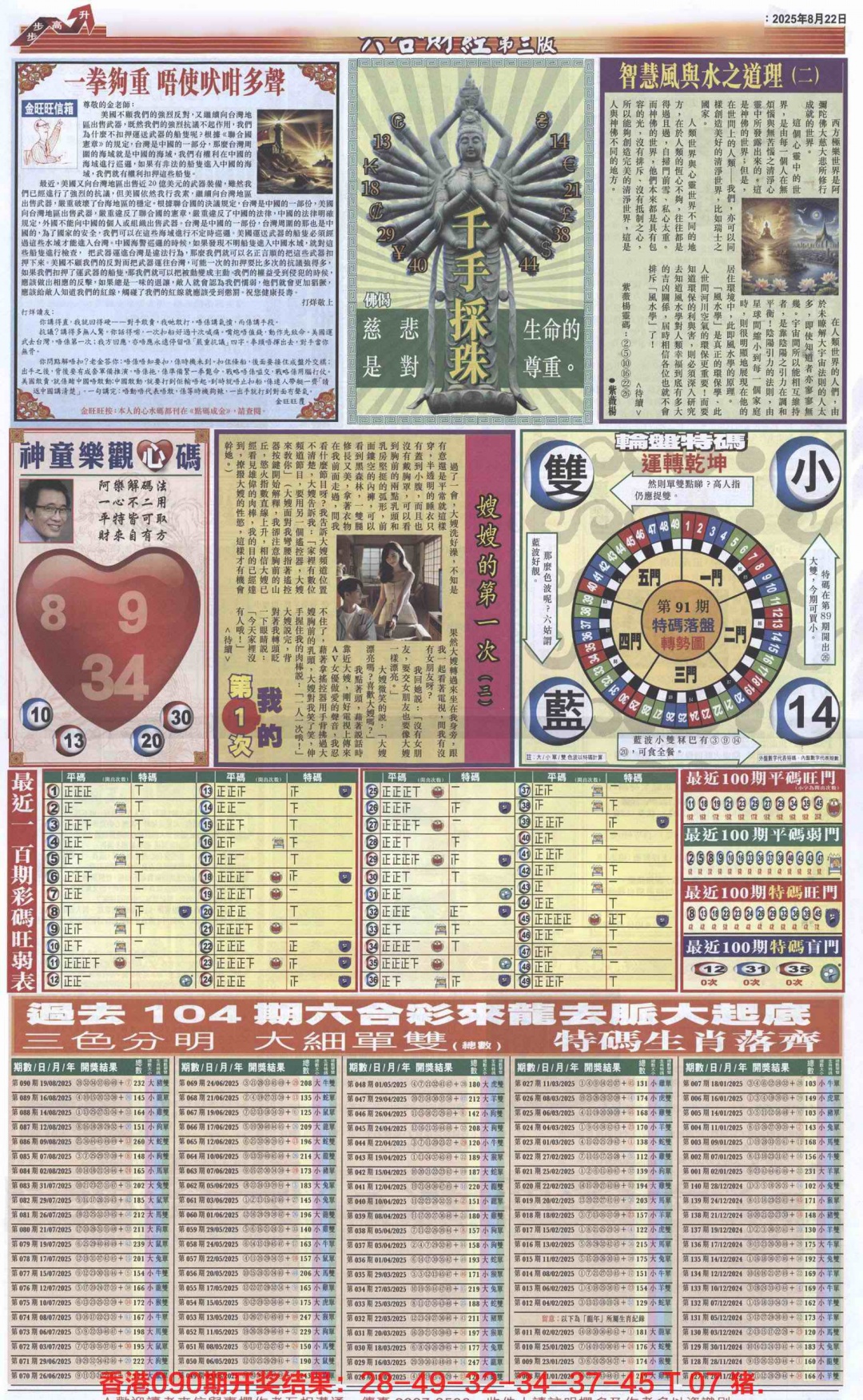 六合彩091期六合财经C加大版
