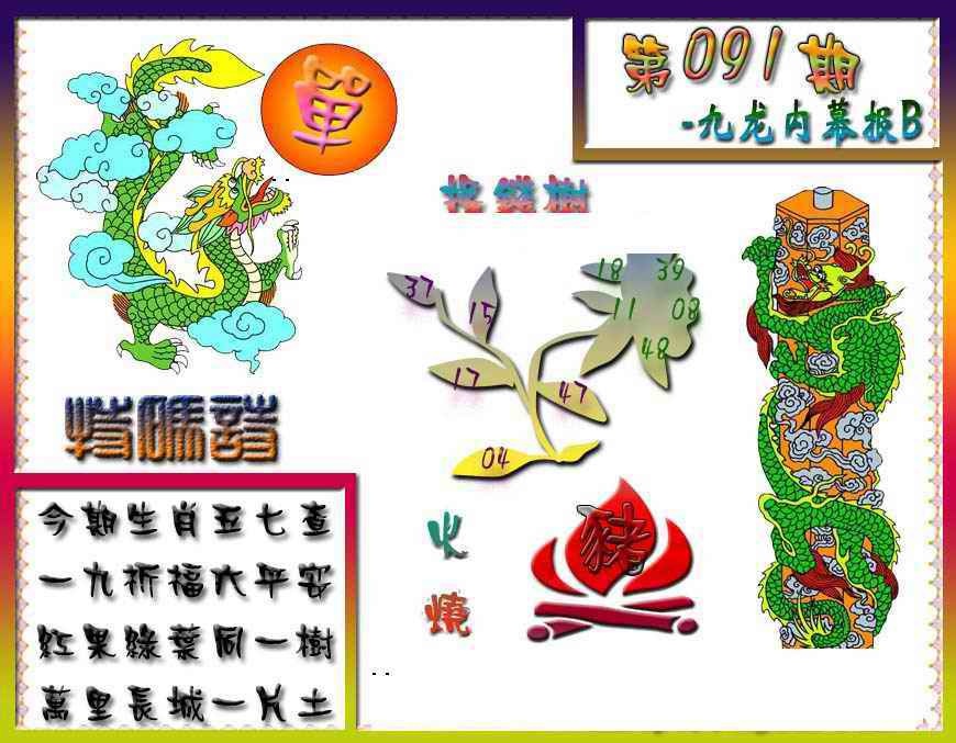 六合彩091期九龙内幕特肖图a