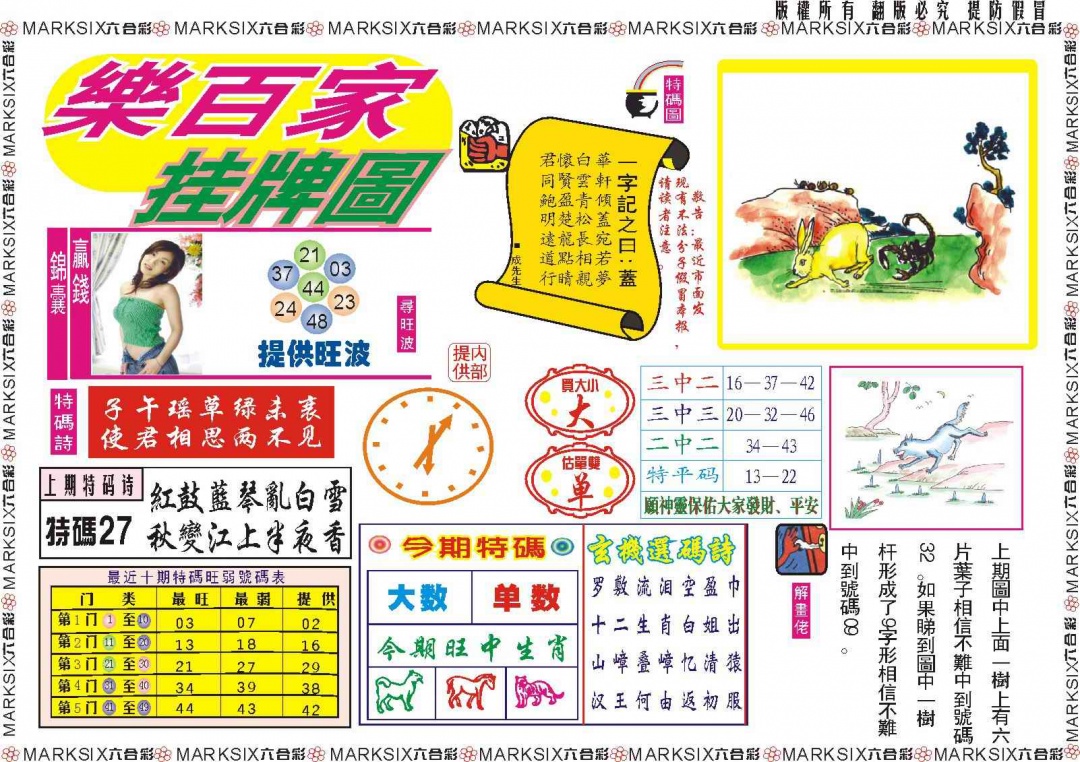 六合彩091期乐百家挂牌图记录