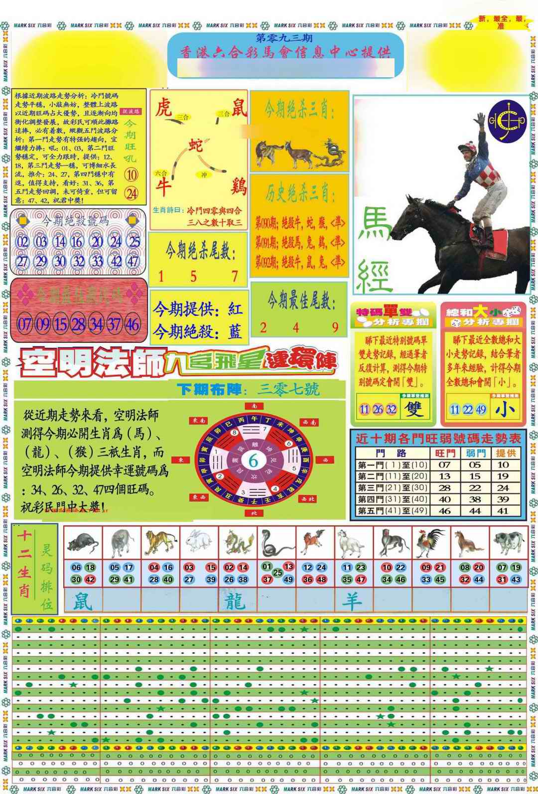 六合彩093期马经A(新图推荐)